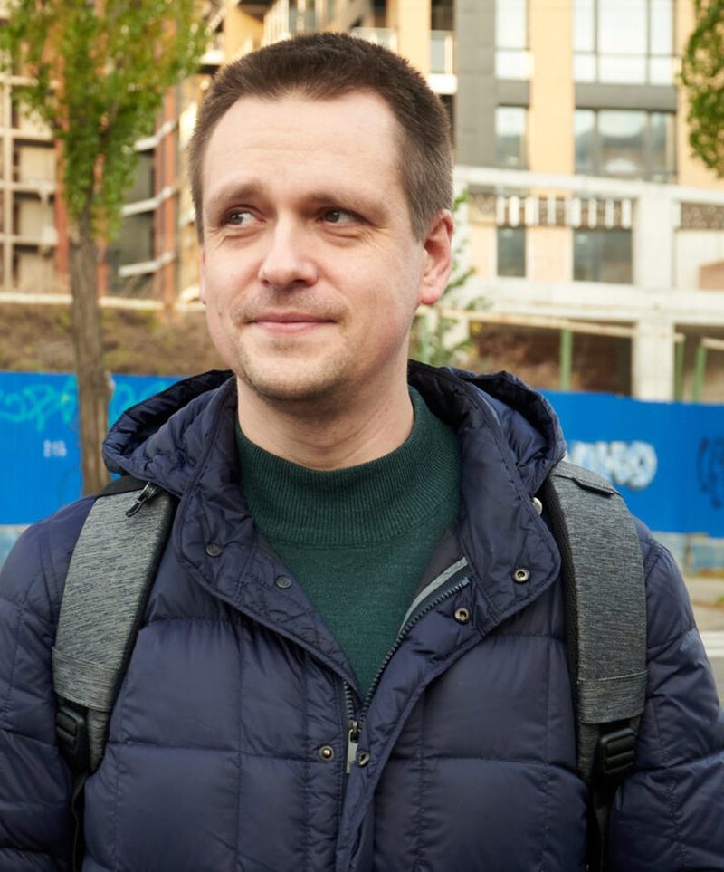 Portrait of Dmytro Bespalov