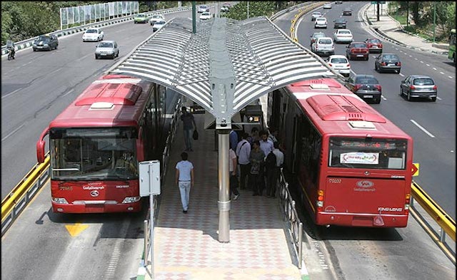 Tehran bus transit system